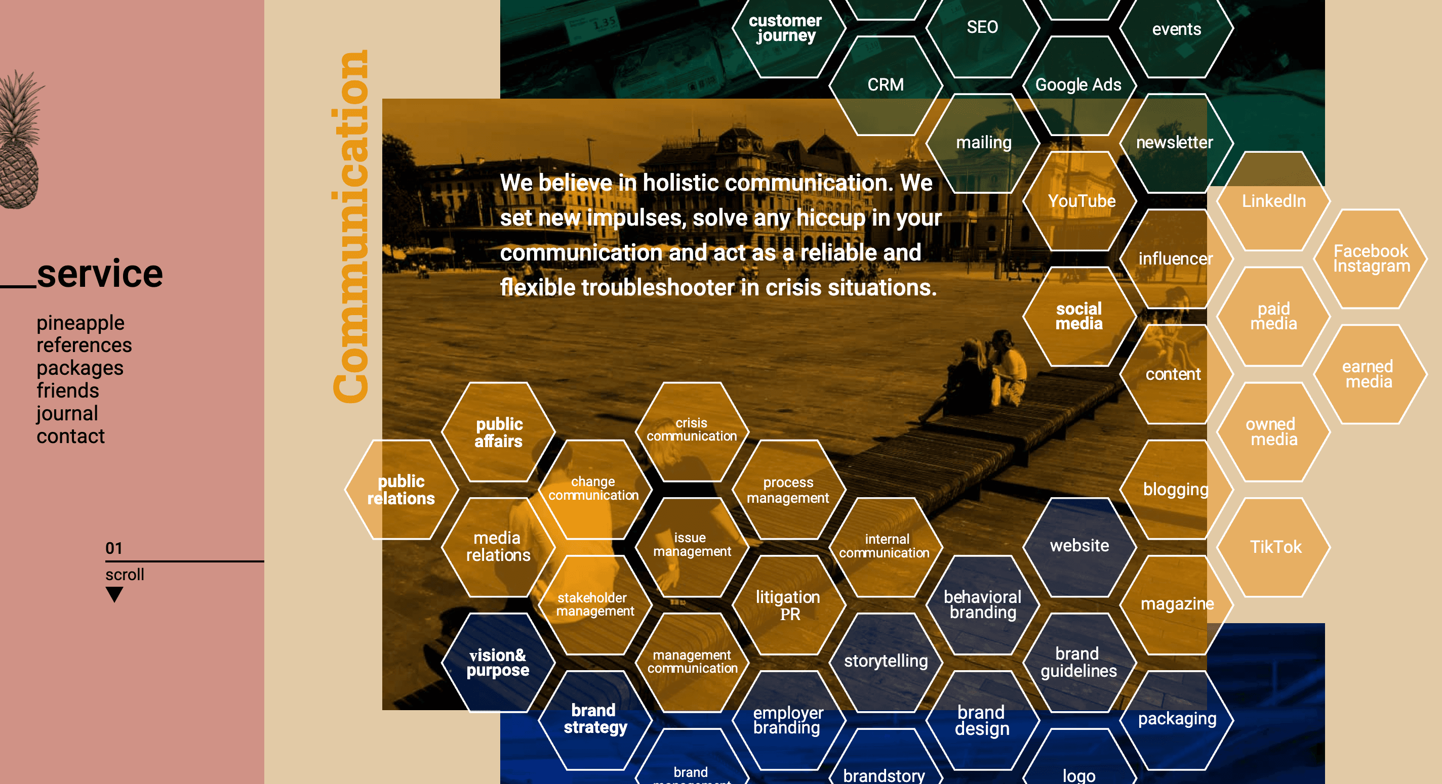 Dynamic Marketing Agency Web Presence