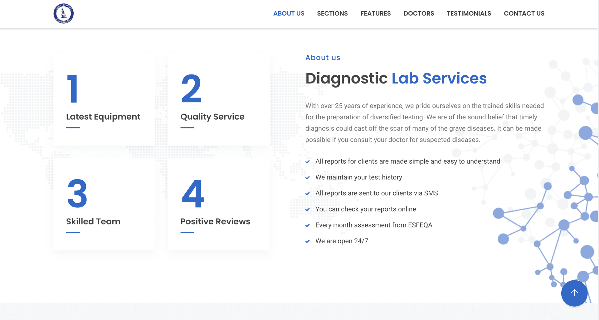 State-of-the-Art Medical Laboratory Web Portal - Image 1