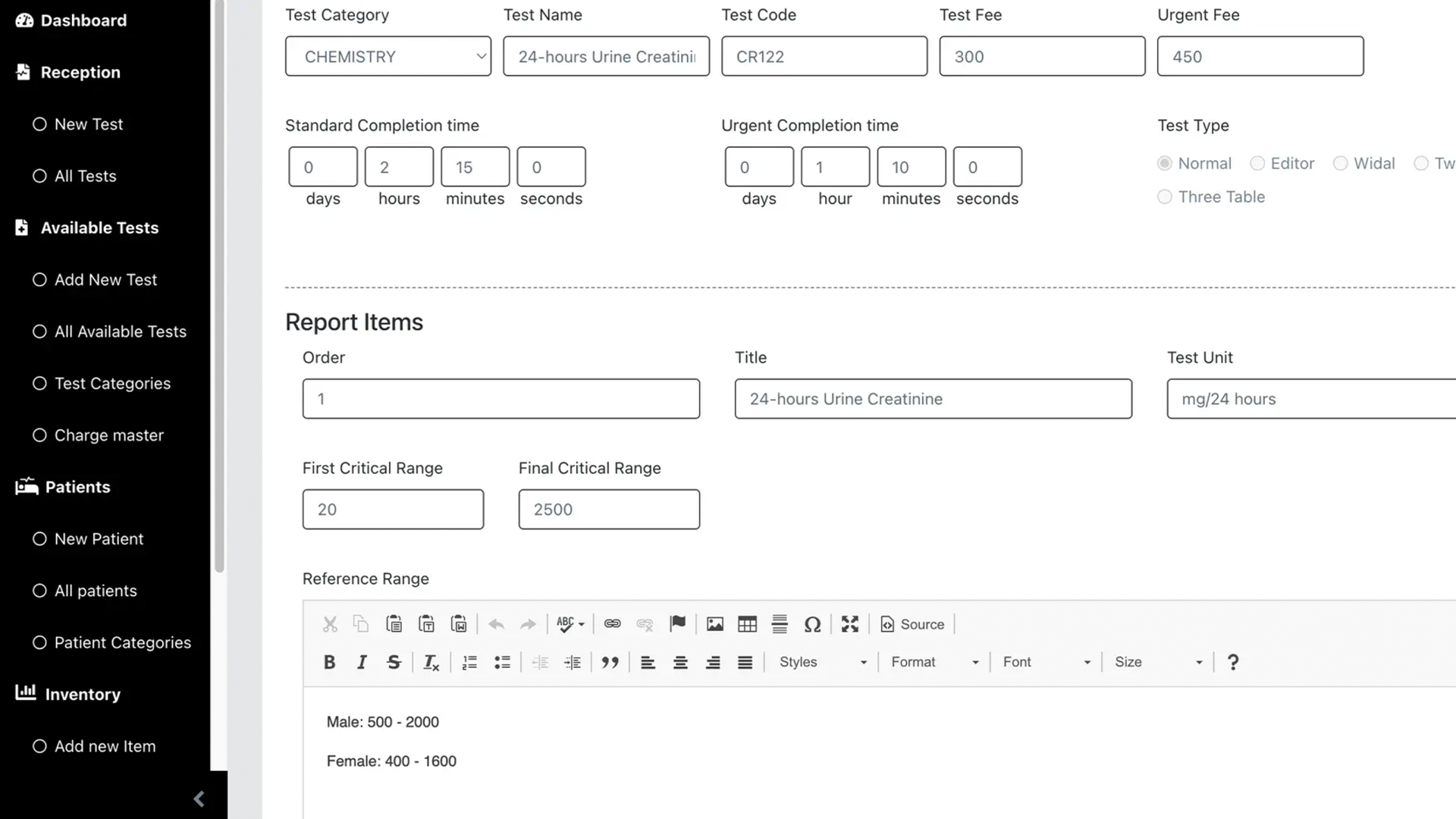 AI-Enhanced Medical Laboratory Management